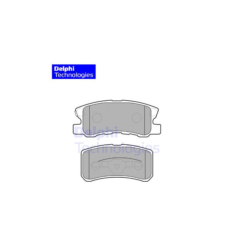 Pastiglie freno posteriore CHRYSLER 2.0 CRD CITROEN C-CROSSER 2.2 HDi