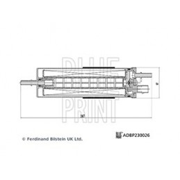 Filtro gasolio VOLVO V40-XC60 II 31669472, 31669471, 31478692 31432807