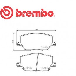 Pasticche anteriore FIAT 500x 1.0-1.3-1.4-1.6 D Multijet-2.0 D JEEP