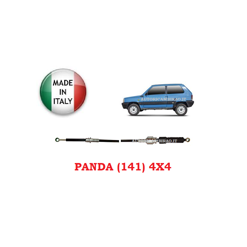 Fune leva cambio FIAT PANDA (141) 1000 4x4 1000 i.e. Cat 1100 ‎FT35074