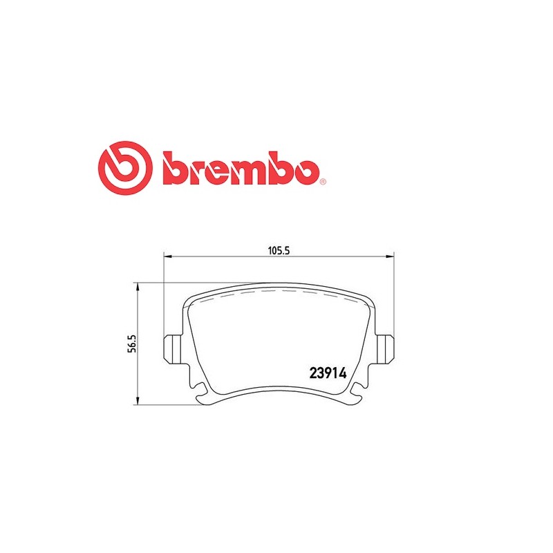 Pastiglie freno posteriore AUDI A4 S4 A5 S5 3.0 TDI Q5 3.0 TFSI SQ5