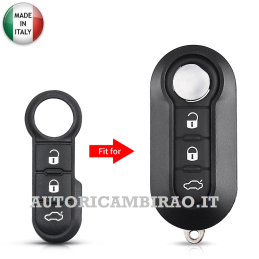 Pulsanti guscio in gomma per chiave FIAT 500 L