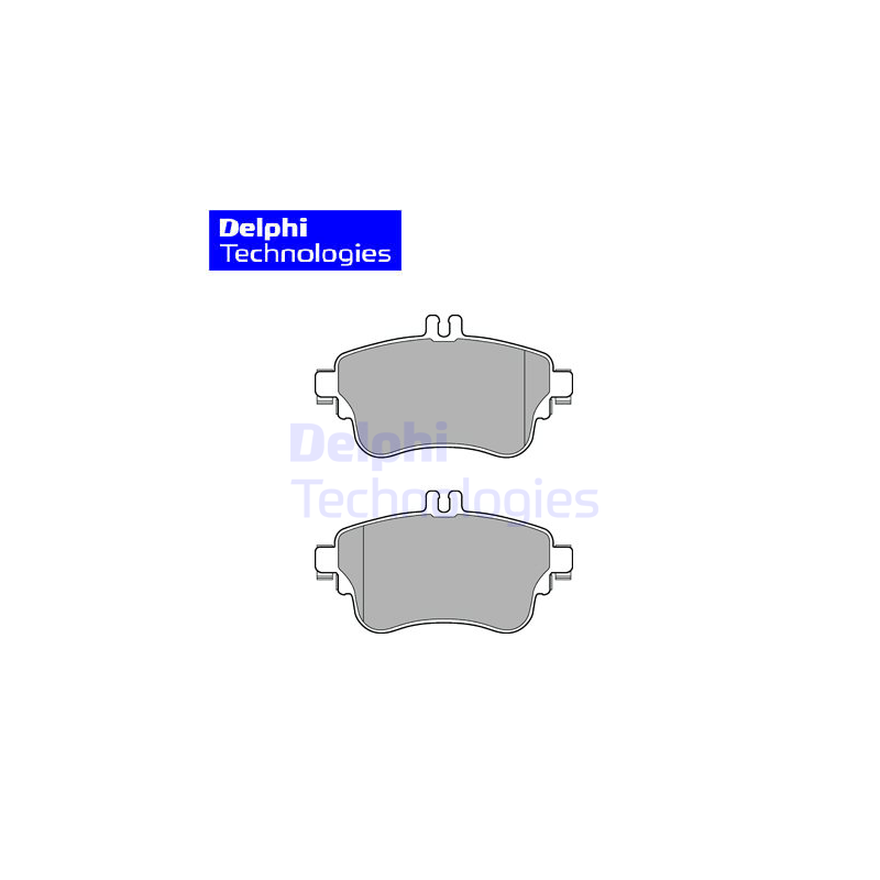Pastiglie freno anteriore MERCEDES CLASSE A (W176)-180-160-B-160-180
