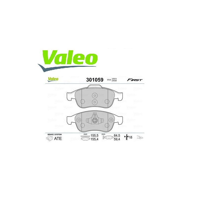 Pastiglie freno anteriore FIAT 500 X 1.4 1.6 D MULTIJET JEEP RENEGATE