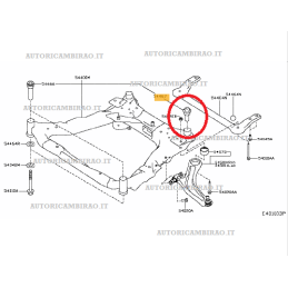 Supporto silentblock motore NISSAN Qashqai 1.5 dCi 1.6 dCi 2.0 dCi