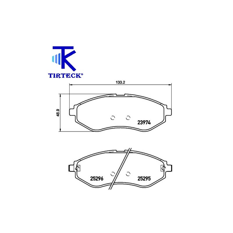 Pastiglie freno anteriore CHEVROLET KALOS AVEO 1.4 16V 1.2 LPG 1.4