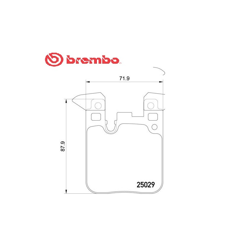 Pastiglie freno posteriore BMW 1 (F20) 118 d (F21) 120 d 3 GT 320 d 4