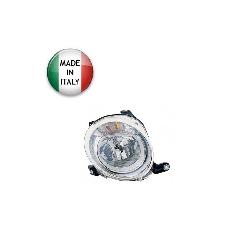 Faro anteriore sinistro FIAT 500 C 1.2 1.3 D Multijet ABARTH 500 1.4