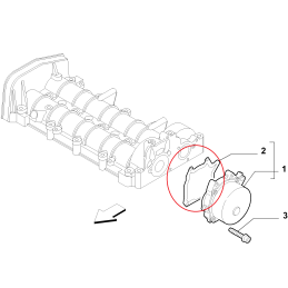 Guarnizione depressore pompa a vuoto ALFA 159 GIULIETTA SPIDER 1.6-1.9