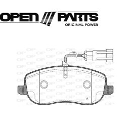 Kit pasticche anteriori FIAT CROMA 1.9 D Multijet 2.4 D PA0220AF