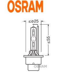 Lampadina faro di profondità D2S 85V 35W