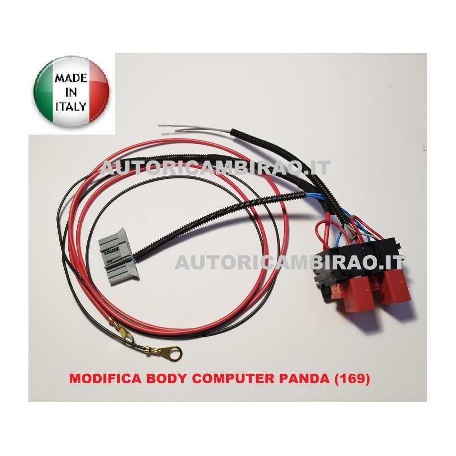 Kit Modifica cablaggio briglia fari FIAT PANDA 169 1.2 GPL 1.3 D