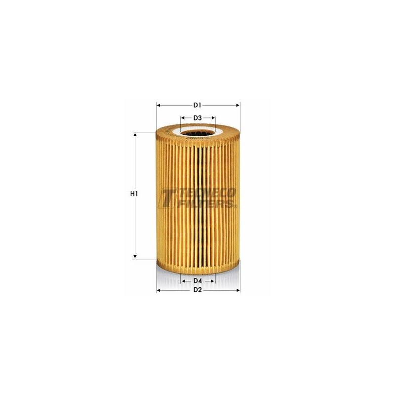 Filtro olio MERCEDES-BENZ: TECNECO FILTERS OL0206E