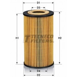 Filtro olio  BMW MG ROVER LAND ROVER: TECNECO FILTERS OL0217E