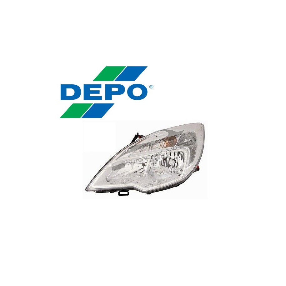 Faro anteriore sinistro OPEL Meriva B 1.3 CDTI 1.4 LPG 1.7 CDTI 13286612