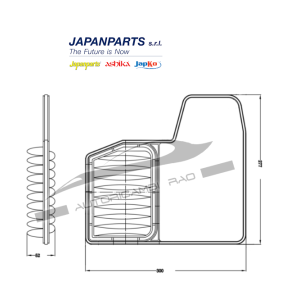 Filtro aria SUZUKI IGNIS SWIFT 1.2 Hybrid ATK412 1378062R70