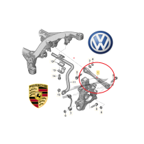 Tirante braccio posteriore PORSCHE Cayenne 3.0 Diesel-4.2 S-4.8 Turbo